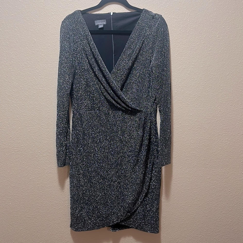 SALE! Black silver sparkly beautiful dress